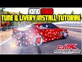 Carx drift racing online  kino mod livery  tune install tutorial