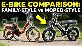 Folding E-Bike vs Moped Style: Which One Is Right for You? Eskute V100 vs Revibikes Rebel 2