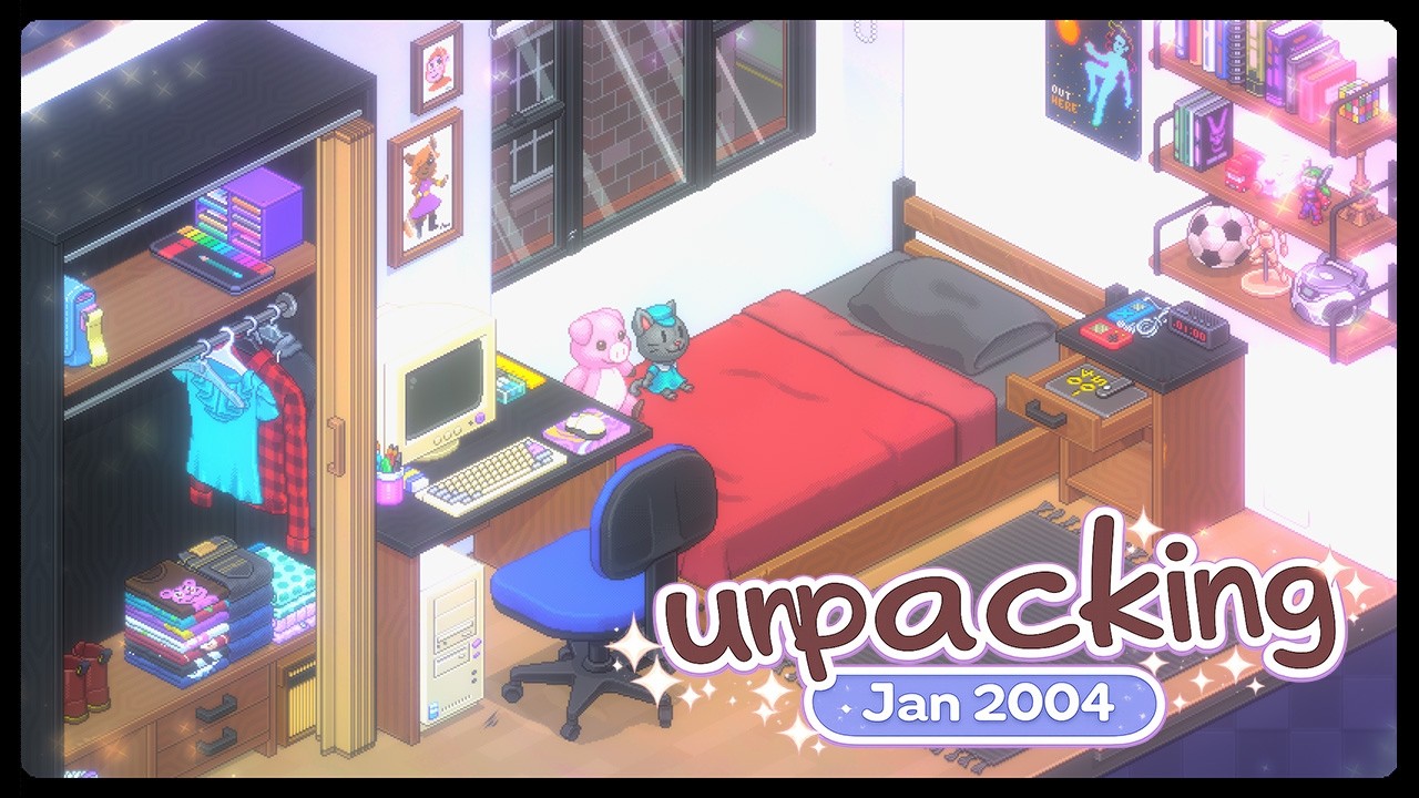 Gentle cozy gameplay — Unpacking (no commentary) | Getting Smart (2004)