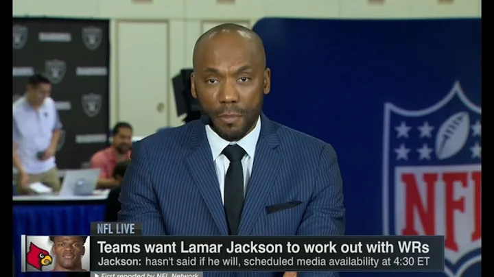 Lamar Jackson Switch to WR? | NFL Live 2018 Combine | Mar 2, 2018