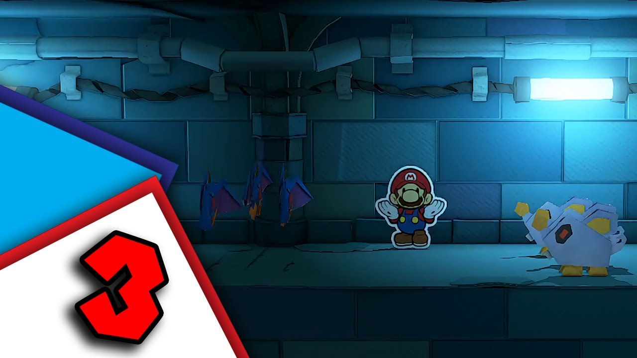 I Explored a Sewer in Paper Mario: The Origami King