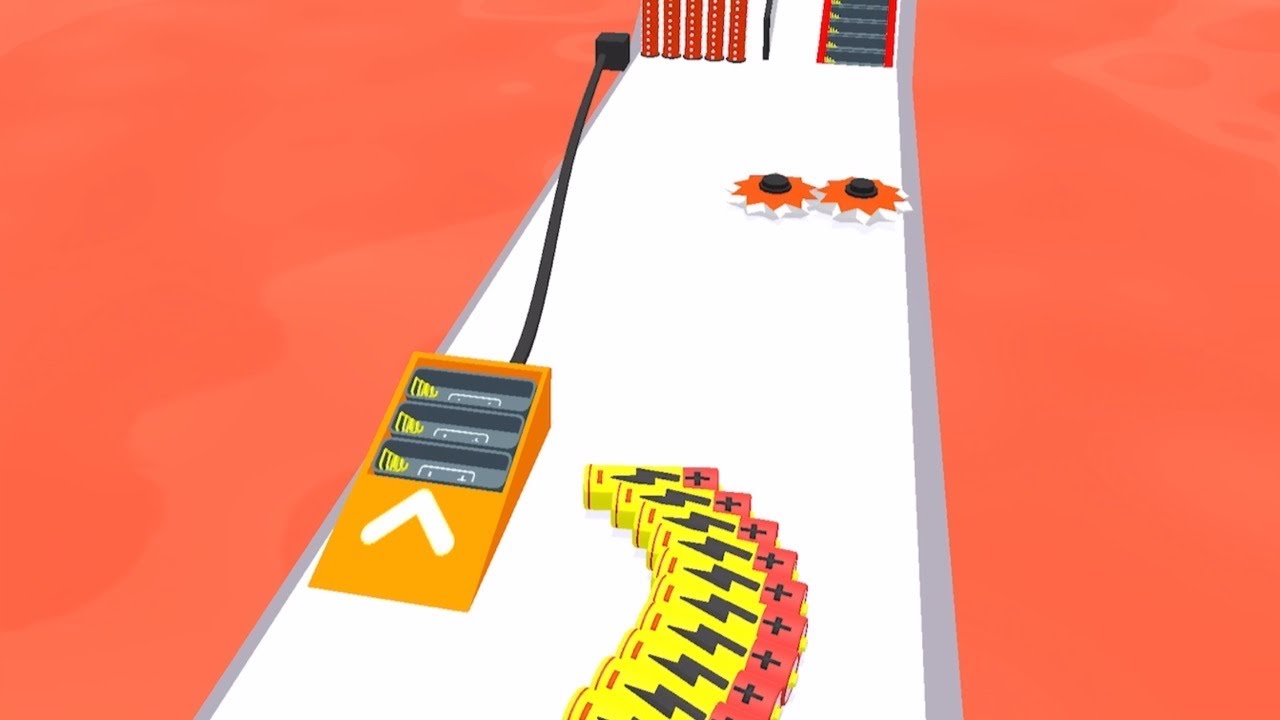 MAX LEVEL in Battery Run 3D Gameplay Android,ios (Levels 31-32)