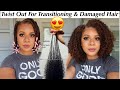 How To Get A Perfect Twist Out On Transitioning & Damaged Hair