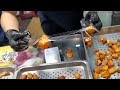 拔絲地瓜,蜜糖地瓜球製作-陳家阿嬤-夜市排隊美食/Basi Sweet Potato(Sugar Coated Sweet Potato)Making Skills -台灣街頭美食