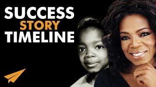 How Oprah Winfrey Became Famous | SUCCESS STORY of American Media MOGUL | #Timeline