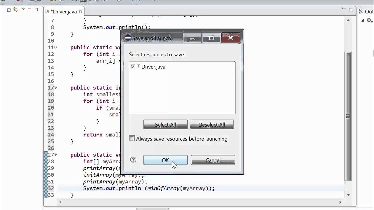 Tutorial 13 - Programming 1D Arrays in Java - YouTube