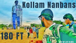 Kollam Nanbans- Indias Largest Cut-Out- Sarkar- Malayalam Vlog- Way Of Life Malayalam Vlogs