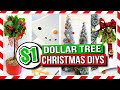 5 Dollar Tree DIY Christmas Decorations that are SUPER CHEAP TO MAKE! 🎄