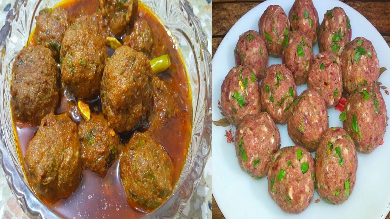 Kofta curry recipe Beef Kofta Gravy (کوفتہ گریوی ) YouTube