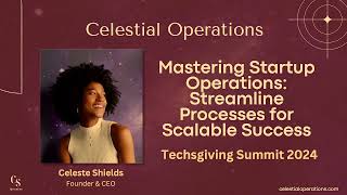 Mastering Startup Operations Streamline Processes for Scalable Success