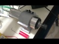 Spindle 2.2kw + VFD + water cooling - First Test Run