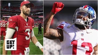 Could Cardinals trade Josh Rosen to Giants for Odell Beckham, then draft Kyler Murray? | Get Up! Net Worth
