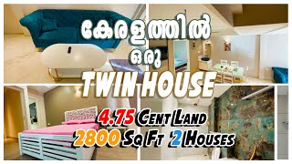 Twin House Kerala | Home tour malayalam | House tour | Home homedot hometech homedotapp