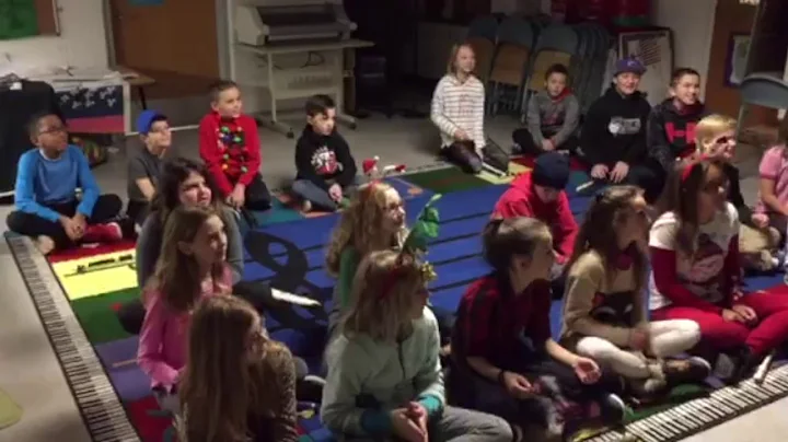 Farrand Elementary School Starts their day with th...