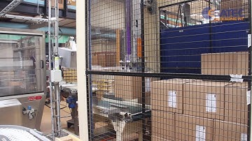 Compact and user-friendly palletizing robot at Mac Baren Tobacco Company A/S