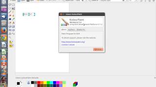 Bug in Kolourpaint Ubuntu 13.10