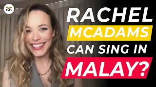 Rachel McAdams can sing in Malay? - Eurovision: The Story of Fire Saga | #FlyInterviews