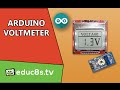 Gambar cover Arduino Project: DIY Voltmeter using a simple voltage sensor and Arduino Uno and a Nokia 5110 LCD.