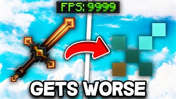 Bedwars But If I DIE, My Texture Pack Gets SMALLER...