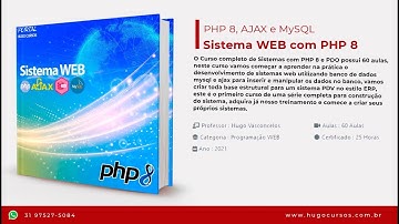 Sistema WEB com PHP 8 - Aula 04 - Conectando ao Banco de dados