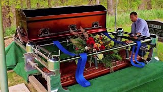 The Clark Steel Burial Vault Interment