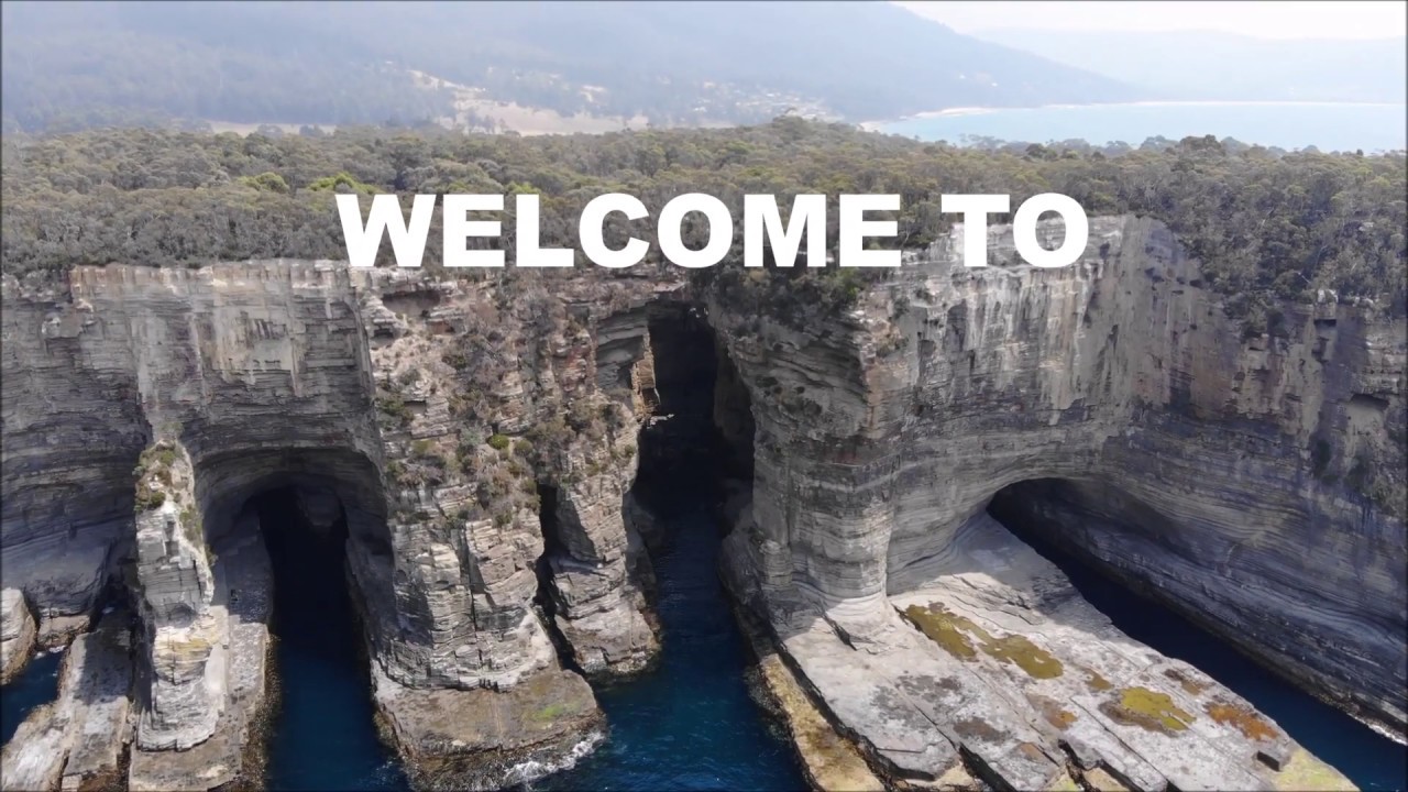 DEVIL'S KITCHEN - SPECTACULAR CLIFFS AND CAVES TASMANIA SOUTH - YouTube