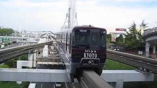 2019 05　大阪モノレール・万博記念公園駅　1000系・阪急電鉄号ラッピング