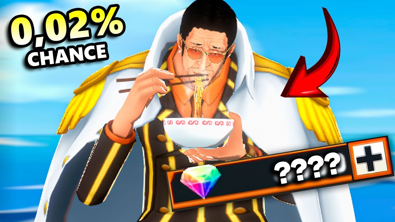 EU TENHO A SORTE AO MEU LADO! GASTEI TUDO NO NOVO KIZARU EX NO MELHOR JOGO ONLINE DE ONE PIECE...