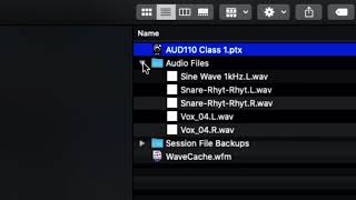 Understanding Pro Tools Session Files