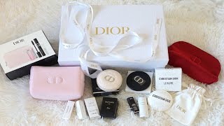 Dior Beauty Haul Unboxing! What I Purchased and What Was Free!