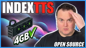 IndexTTS Voice Cloning and TTS in 4GB VRAM! (Local Test & Install)