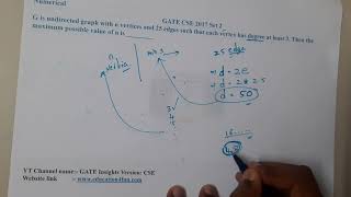 GATE CSE 2017 SET 2