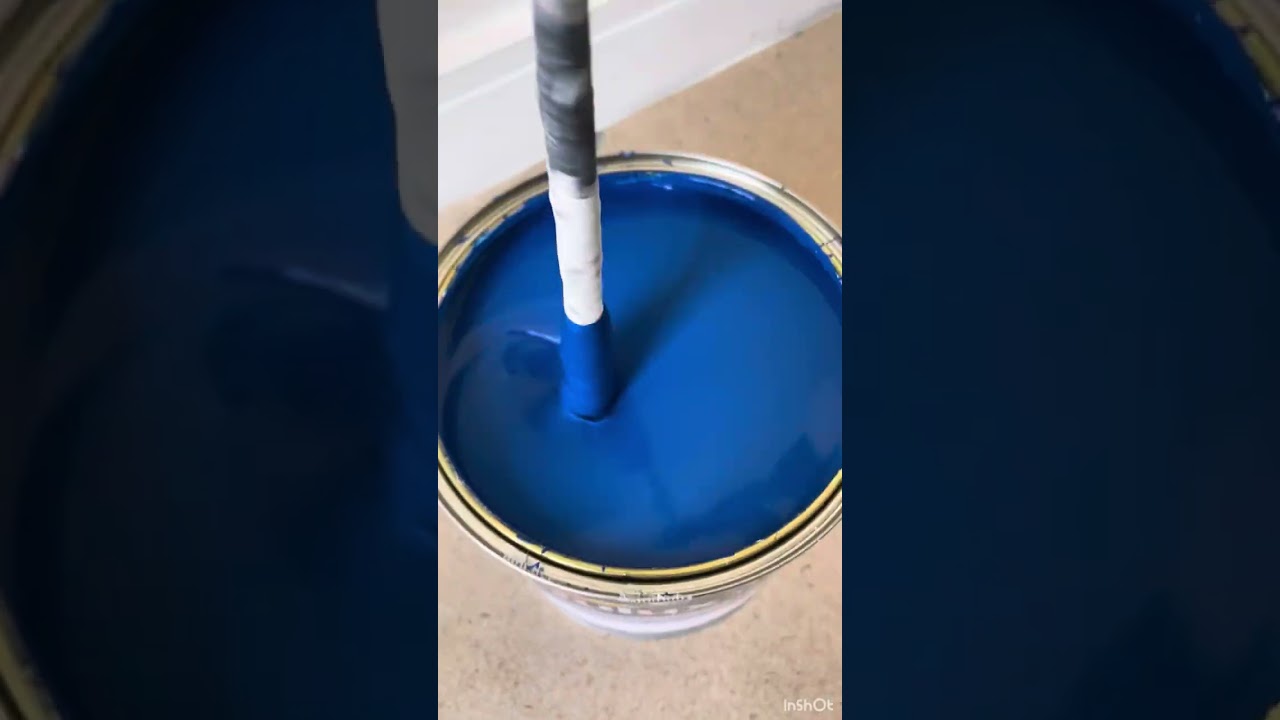 Mixing Dulux Vinyl Matt – Oxford Blue | Full Prep Process for Perfect Paint
