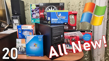 Windows XP 20th Anniversary All New PC Build (REUPLOAD)