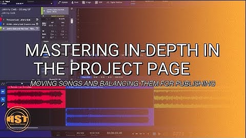 Studio One 6: Mastering In-Depth In The Project Page - Home Studio Trainer