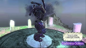 Darkness Golem 1.0 [Golem Collection] available at Unity Asset Store