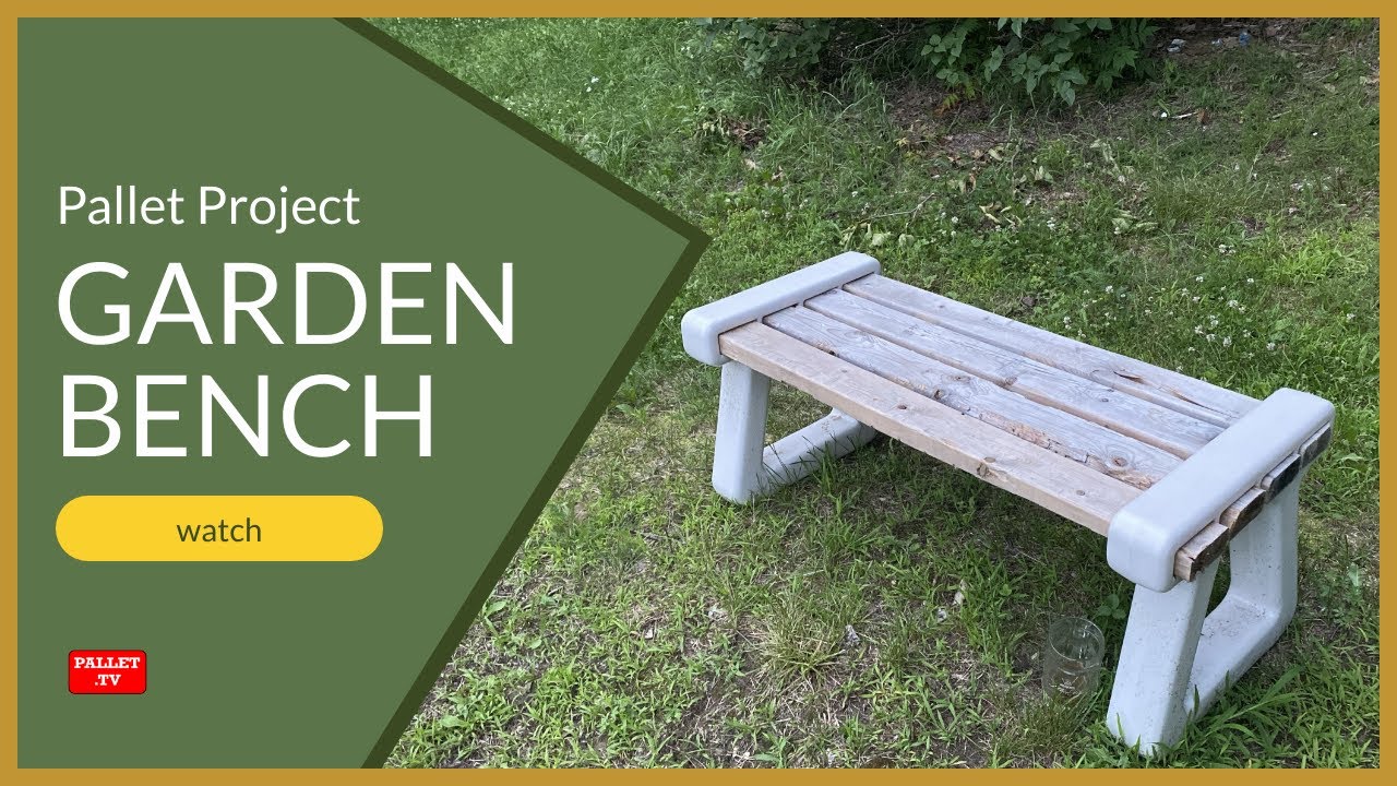 Garden Furniture - Pallet Project - DIY - How To Make - 2024 - YouTube