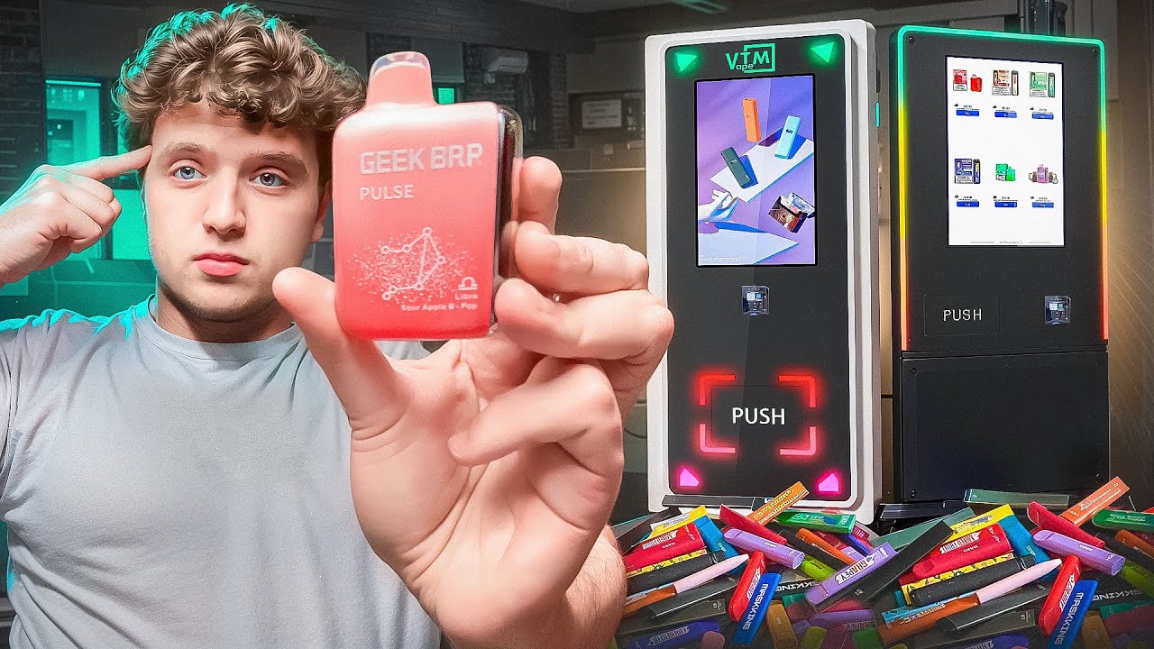 Filling Up Our Newest VAPE Vending Machine Location (a bar)