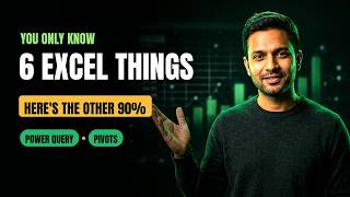 Excel for Data Analysts: Basics to Advanced (Full Course)