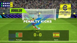 Portugal vs Spain Penalty kicks