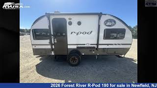 Eye-catching 2026 Forest River R-Pod Travel Trailer RV For Sale in Newfield, NJ | RVUSA.com