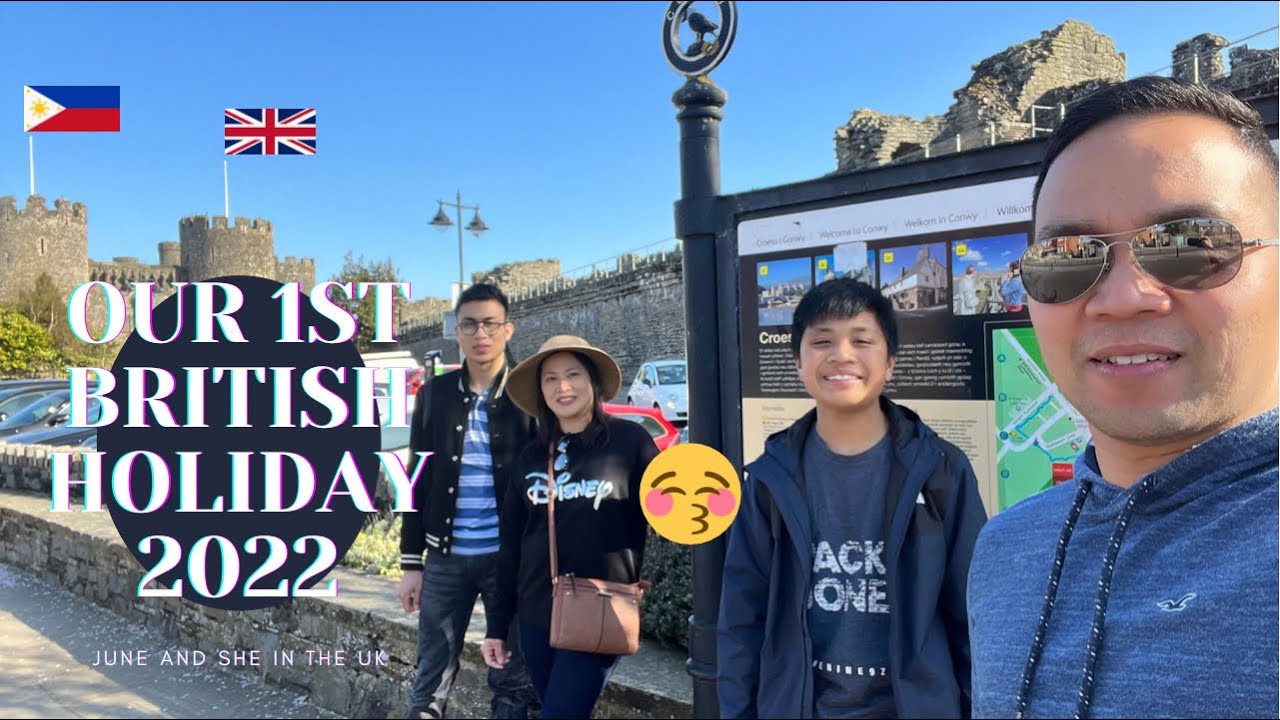 Our 1st British Holiday for 2022 Conwy Castle North Wales 