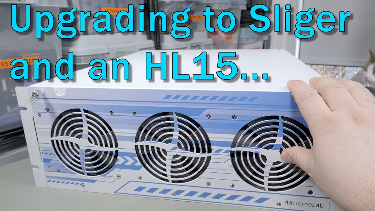 Новые серверные корпуса (Sliger 3U + 45HomeLab)