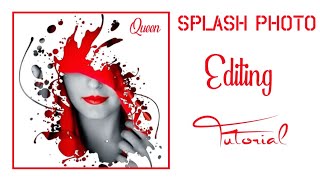 How to make splash photo editing logo pixellab | splash photo editing | Tech Naveen screenshot 5