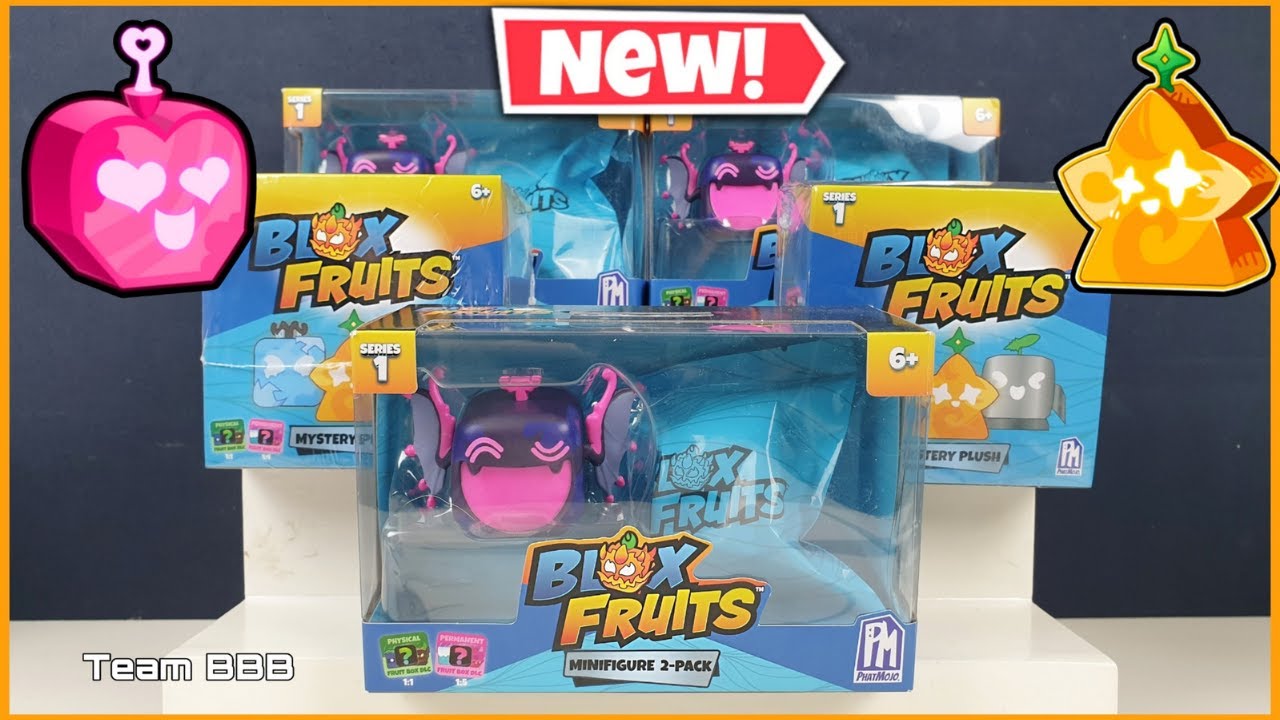 BLOX FRUITS! Adorable Plushies and Collectible Mini Figures with