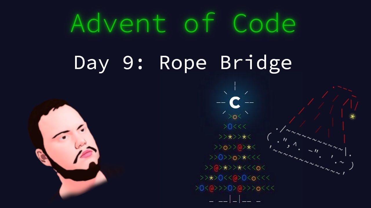 Advent of Code 2022 C Day 9 Rope Bridge YouTube