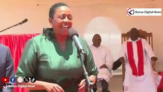 Sabina Chege's remarks in front of DP Gachagua in Murang'a today!!