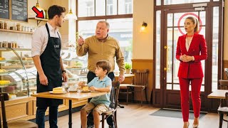 Billionaire CEO saw a single dad waiter fired for giving food to her mute son—she walked up and said Wealth
