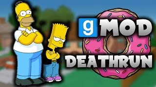 LAUGHING TOO HARD! - Gmod Deathrun Funny Moments w/ Vien Rare (Simpsons Edition)