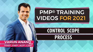 PMBOK Videos - Scope Management - Control Scope Video -7 (2024)